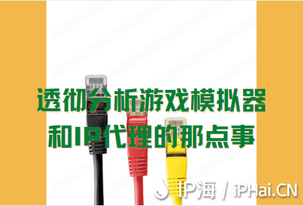 透徹分析游戲模擬器和IP代理?yè)QIP軟件的那點(diǎn)事