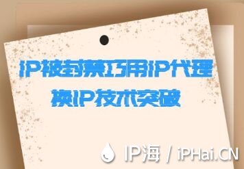 IP被封禁巧用IP代理換IP技術(shù)突破