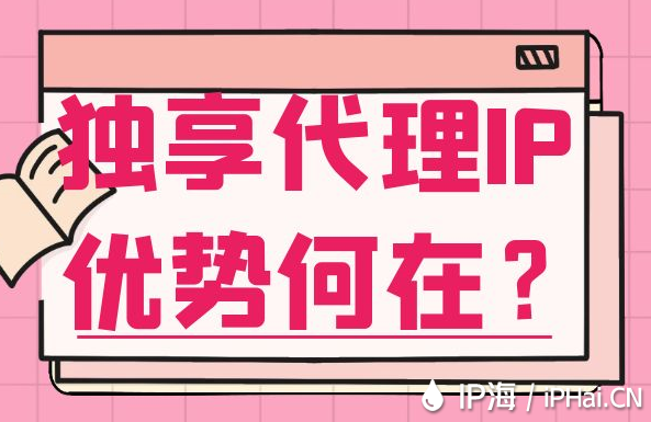 獨享代理IP優(yōu)勢何在？